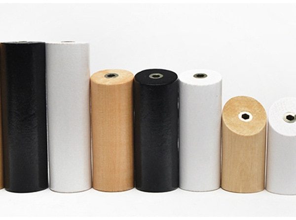 perchero de pared de madera natural 2