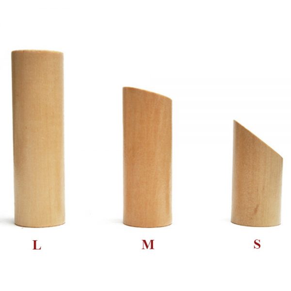 perchero de pared de madera natural